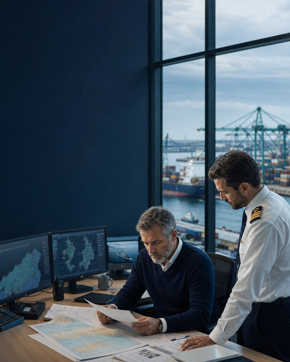 Maritime crew management and voyage coordination